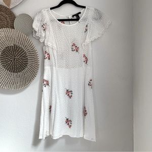 Forever21 embroidered dress